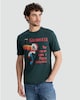 image 2 of Guinness Toucan Christmas Print Pure Cotton T-Shirt in Green