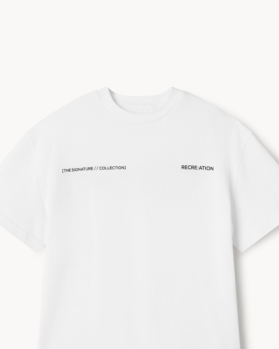 image 1 of F&F Boys Pure Cotton Slogan Oversized Fit T-Shirt in White