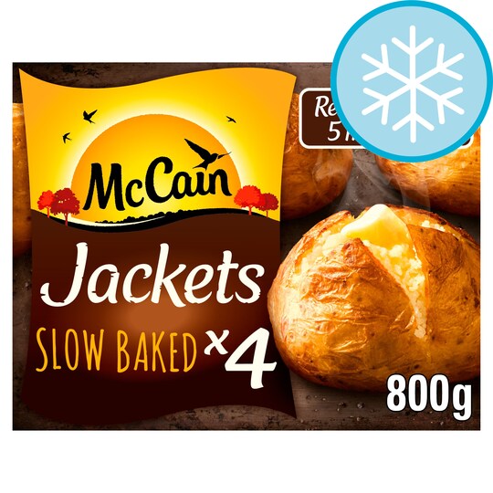 Mccain 4 Ready Baked Jackets 800G Mccain 4 Ready Baked Jackets 800G