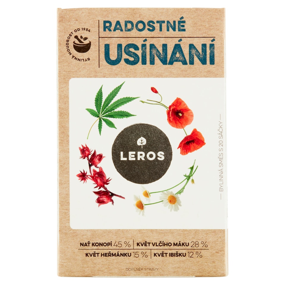 Obrázek 1 pro produkt Leros Radostné usínání 20 x 1g (20g)