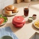 image 3 of Giles & posner Funfair Matt Red Mini Griddle