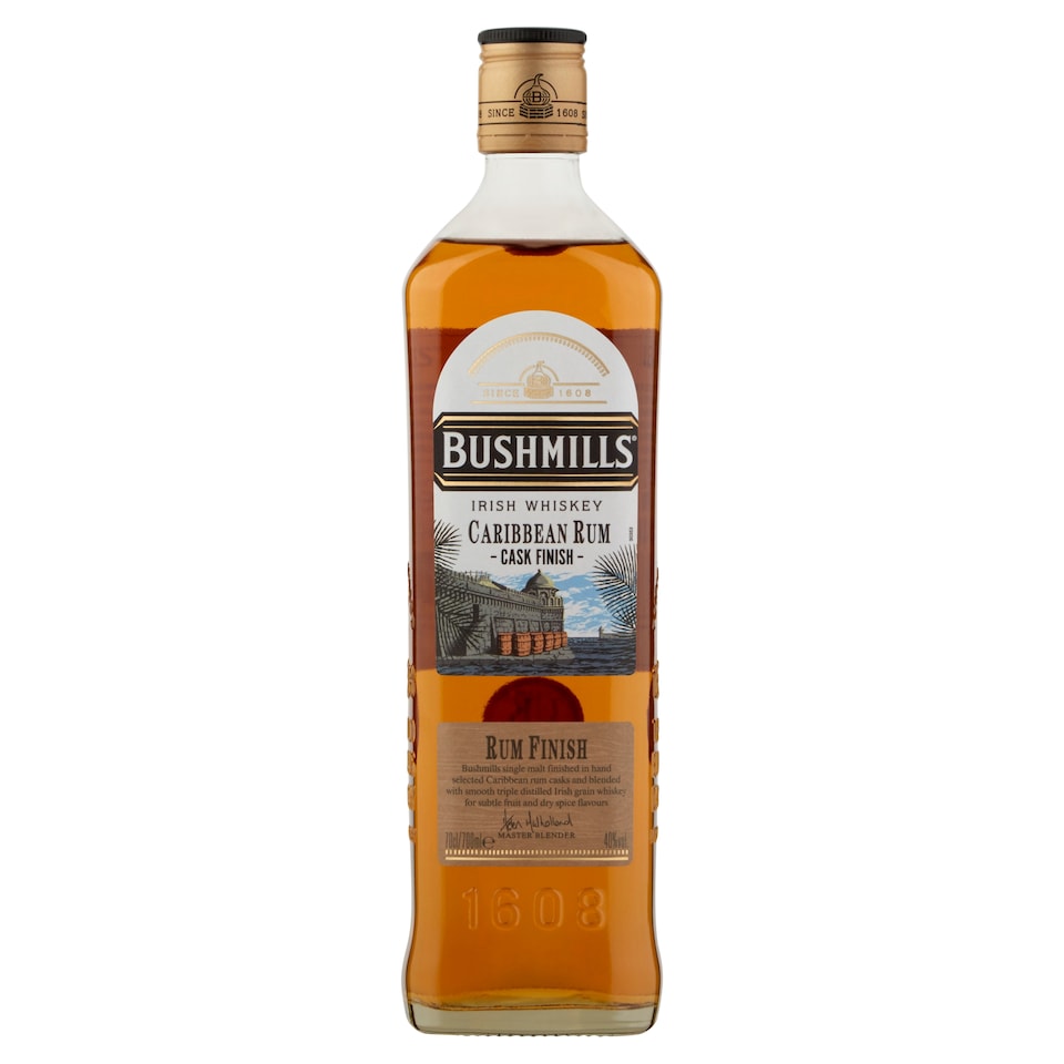 Bushmills Whiskey Caribbean Rum Cask 70Cl