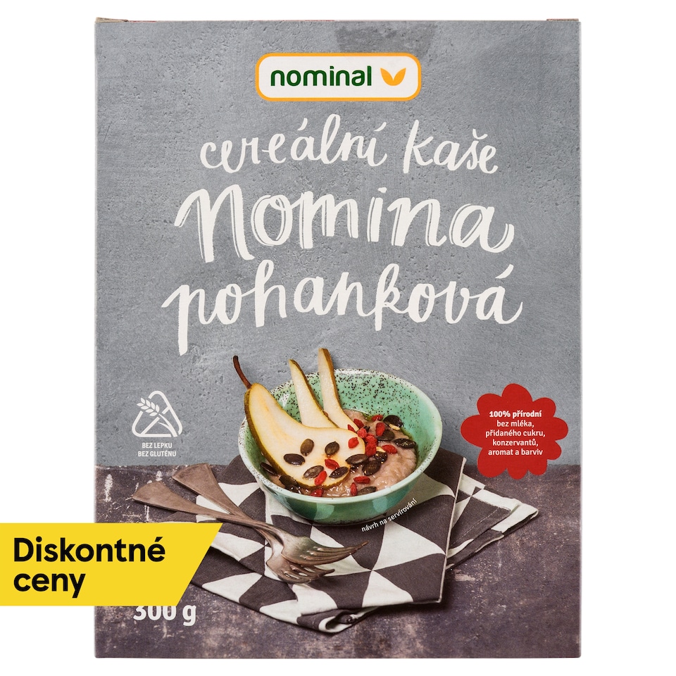 obrázok 1 z Nominal Nomina cereálna kaša pohánková 300 g
