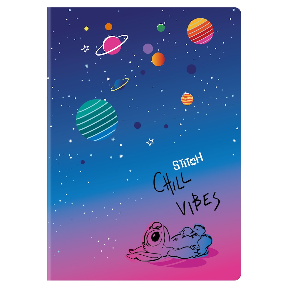 image 1 of Disney Stitch sešit A5 linkovaný s okrajem 60 listů