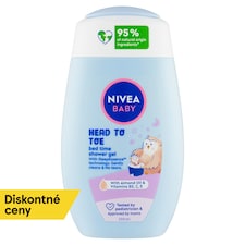 Nivea Baby Bed Time Sprchovací gél pre celé telo a vlásky 200 ml