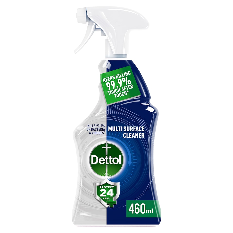 image 1 of Dettol Protect 24 Hour Antibacterial Cleaner Ocean Fresh 460Ml