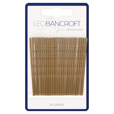 Leo Bancroft Large Hair Grips Blonde 28Pk