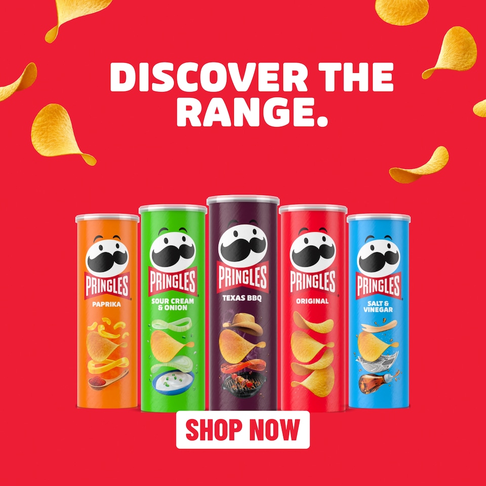 image 1 of Pringles Texas Bbq Crisps 185G