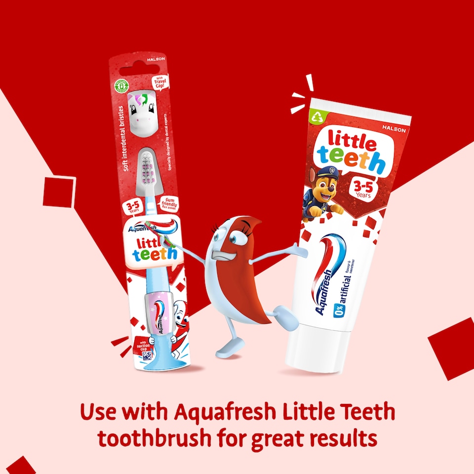 image 1 of Aquafresh Little Teeth Toothpaste 3-5 Years 75ml