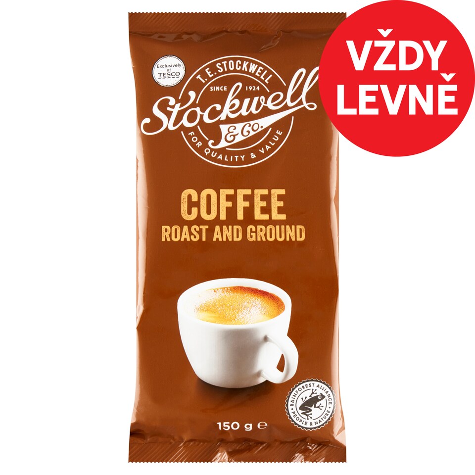 Stockwell & Co. Coffee Roast and Ground 150g