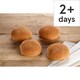 image 1 of Large Wholemeal Bap 4 Pack