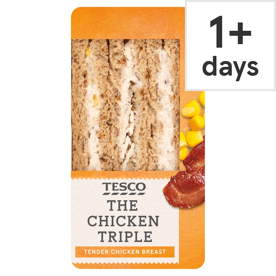 Tesco Chicken Triple Sandwich