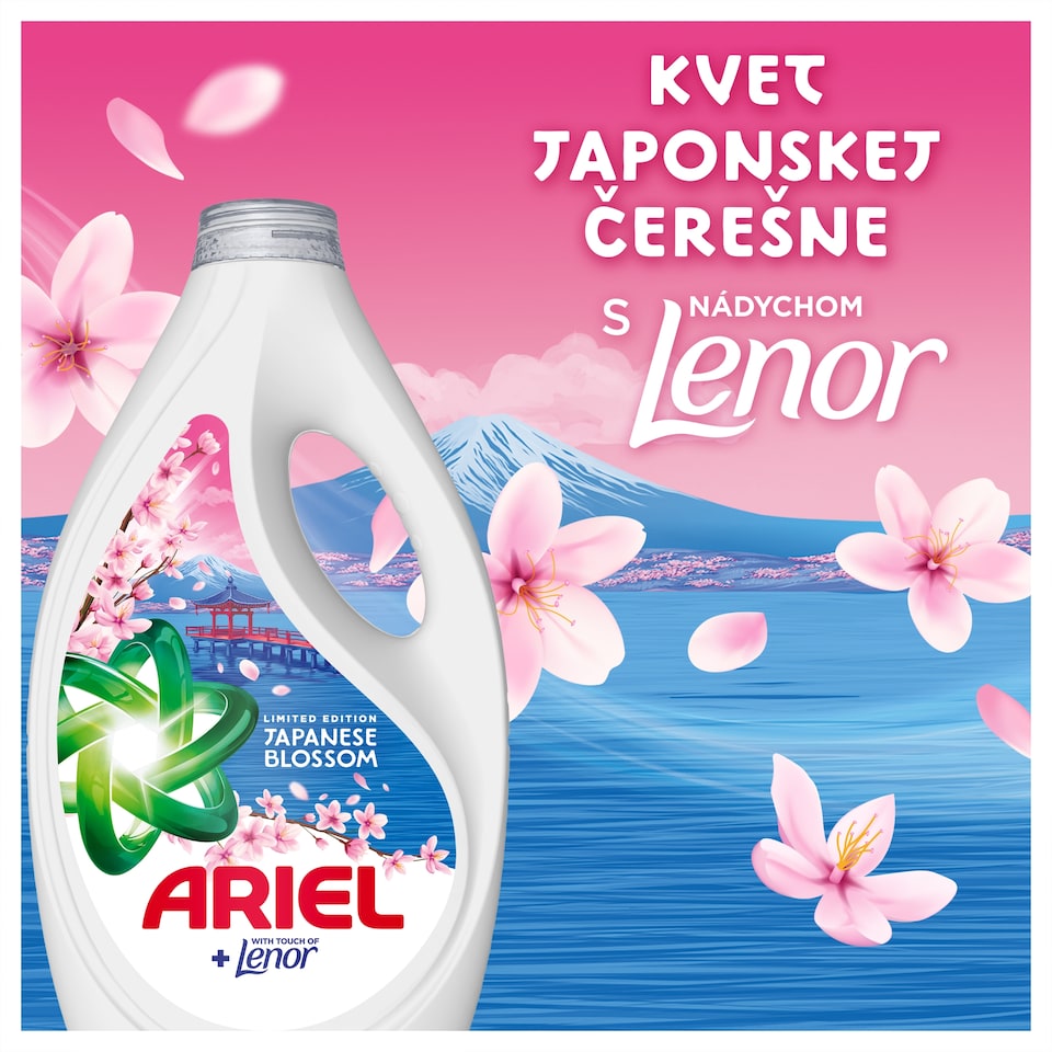 obrázok 1 z Ariel Tekutý Prací Prostriedok, 90 Praní, Japanese Blossom