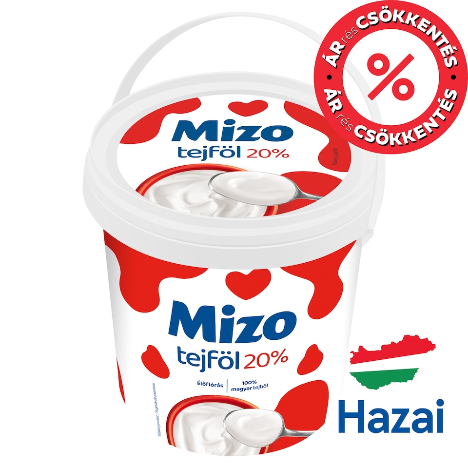 Mizo Sour Cream 20% 800 g