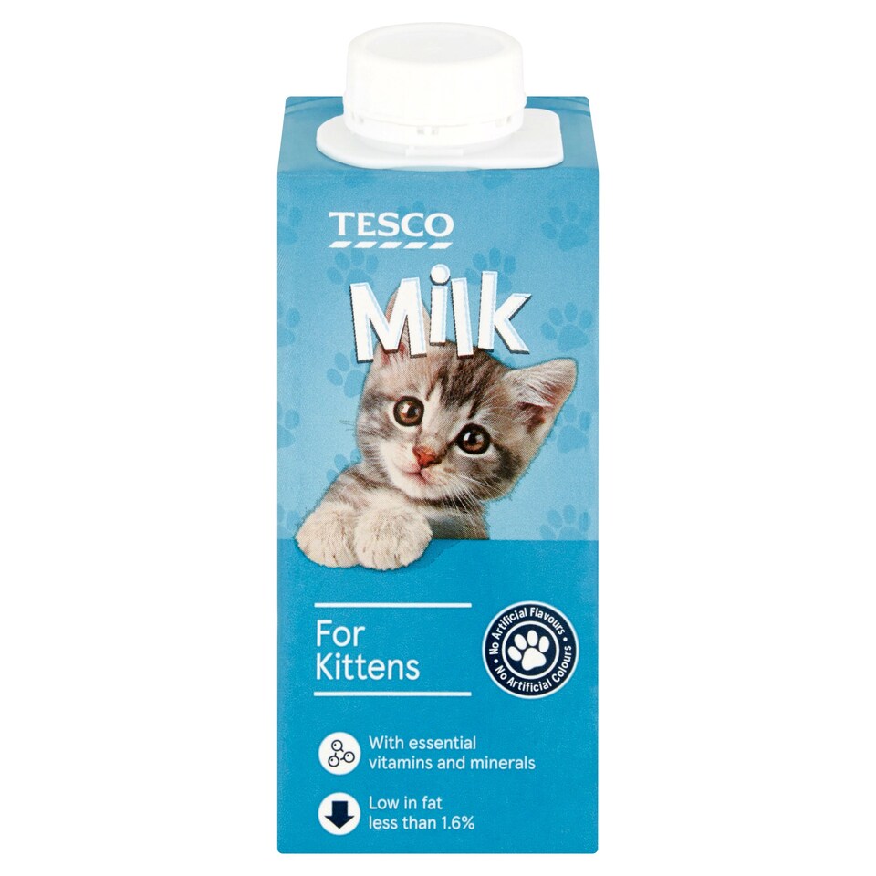Tesco Milk For Kittens 200Ml