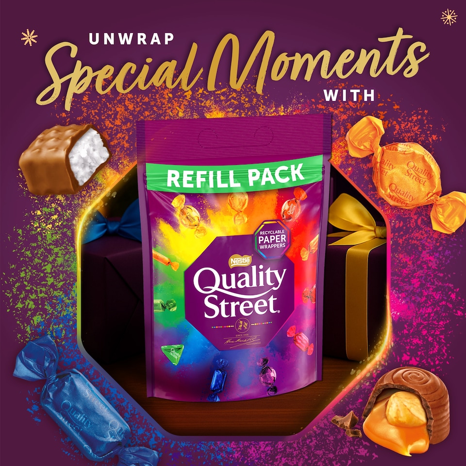 image 1 of Quality Street Chocolate Large Refill Bag 685g