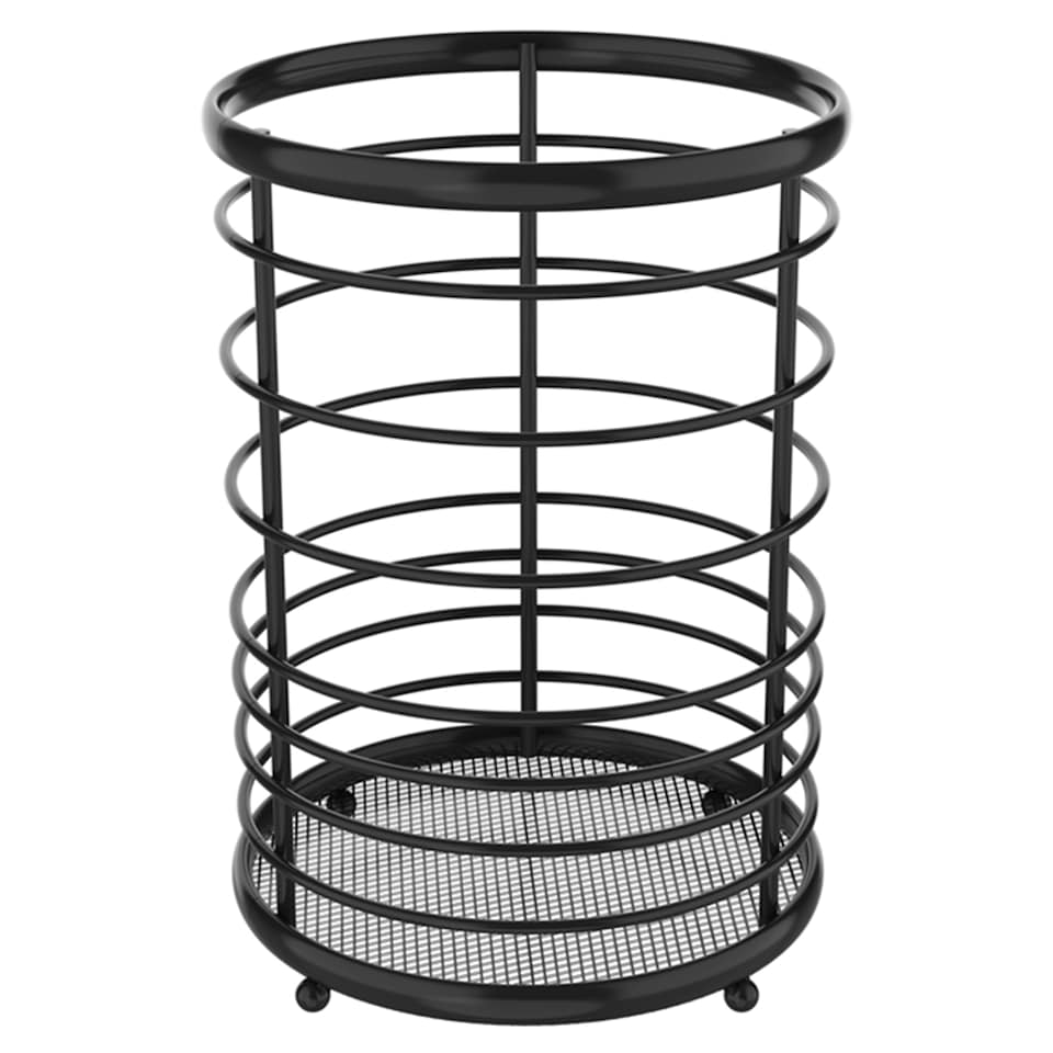 Tesco Black Round Wire Organiser