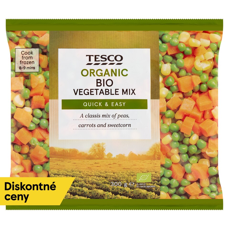 Tesco Organic Bio zmes zeleniny 300 g