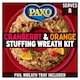 image 1 of Paxo Cranberry & Orange Stuffing Wreath Kit 150G
