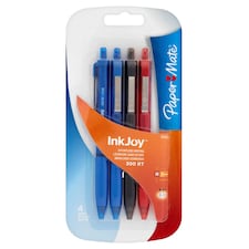 Paper Mate InkJoy 300 Ballpoint Pens Assorted 4 Pack
