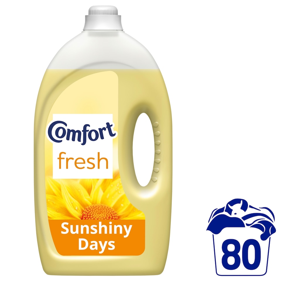 image 1 of Comfort Fabric Conditioner Sunshiny Days 80 Washes 2400ml
