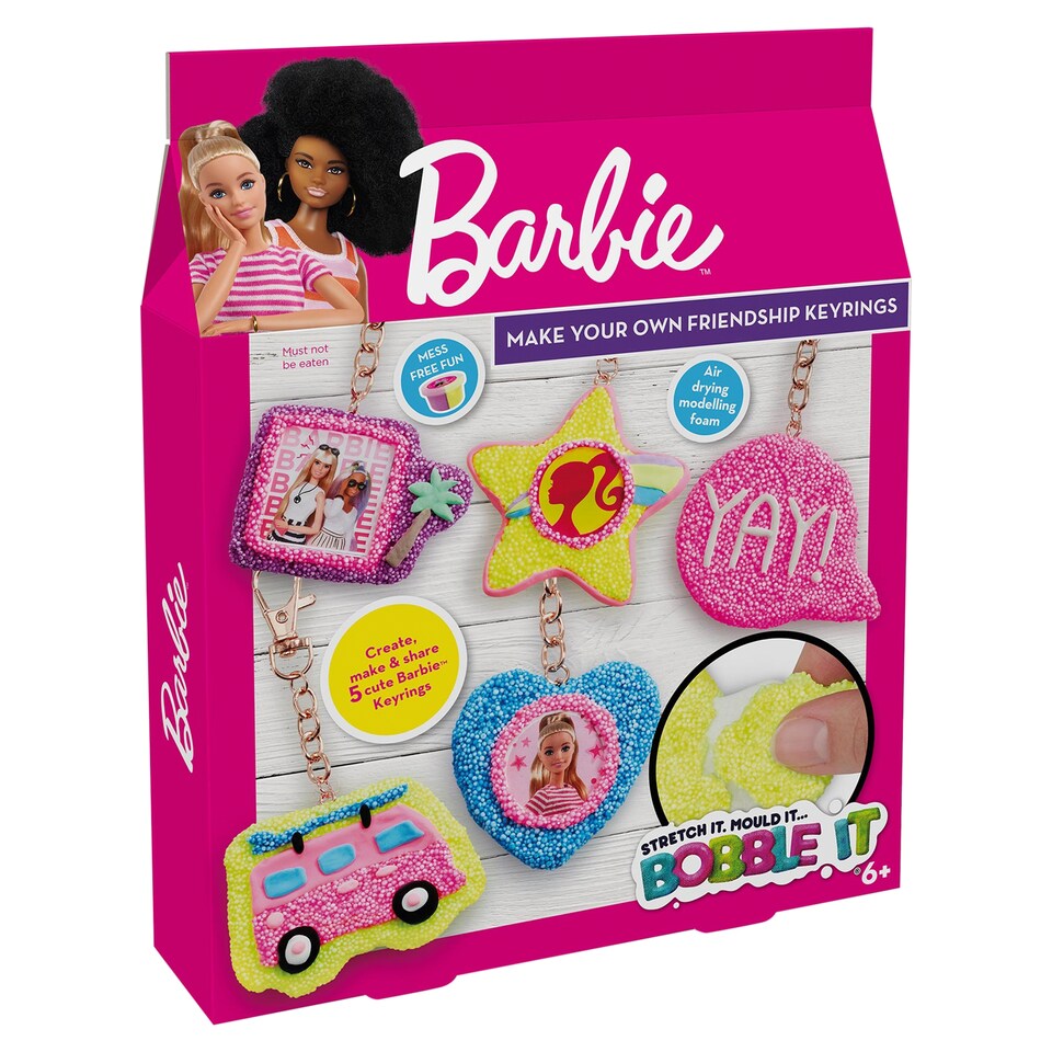 Obrázek 1 pro produkt Barbie Vyrob si vlastní klíčenky přátelství hra