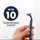 image 4 of Gillette Blue 3 Disposable Men's Razors 12 Pack