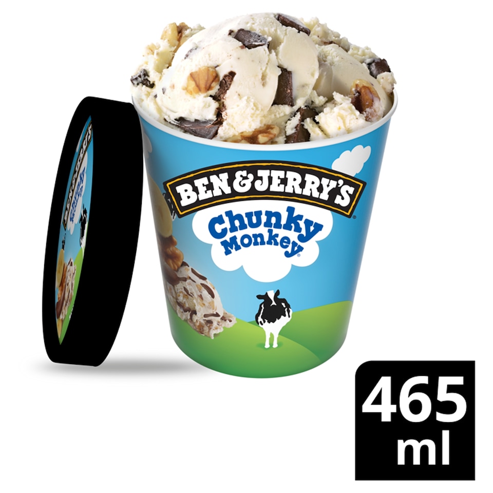Obrázek 1 pro produkt Ben & Jerry's zmrzlina Chunky Monkey 465ml