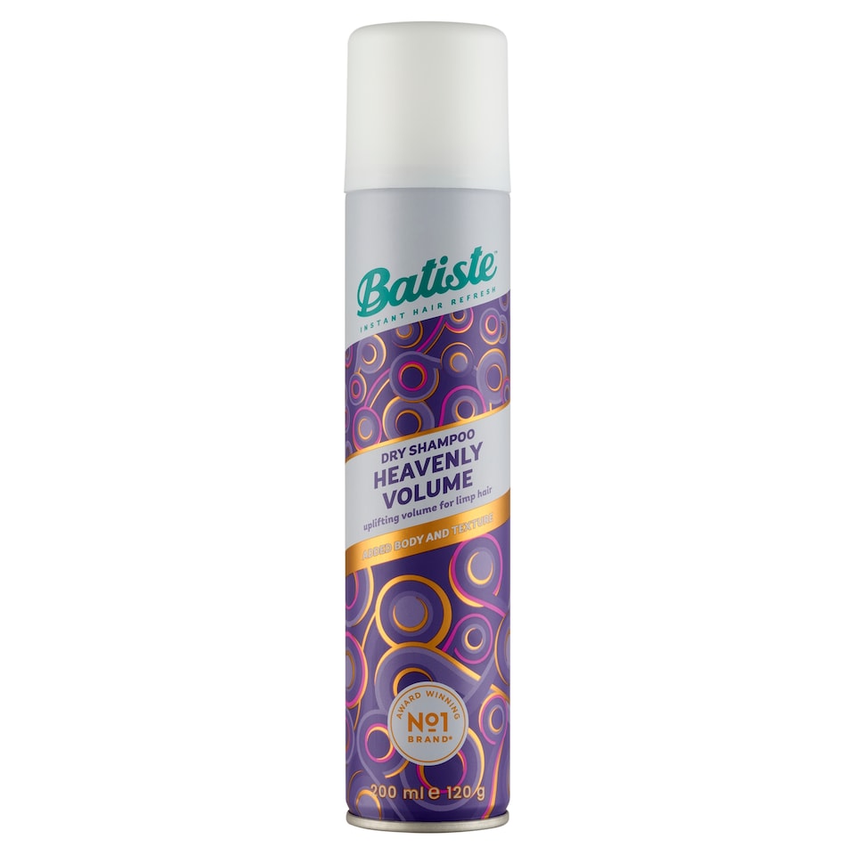 Batiste Heavenly Volume szárazsampon hajtőemelő hatással 200 ml  1. kép