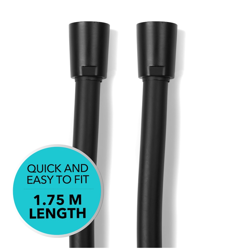 image 1 of Beldray Black Shower Hose 1.75M