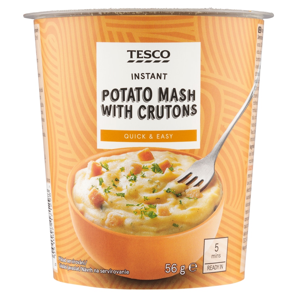 Tesco Instant Potato Mash with Croutons 56 g
