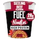 image 1 of FUEL10K High Protein Sizzling Beef Instant Noodles Snack Pot 87g