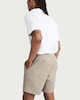 image 3 of F&F Cotton Rich Drawstring Rugby Shorts in Stone