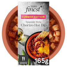 Tesco Finest Spanish Chorizo Hot Dip 165g