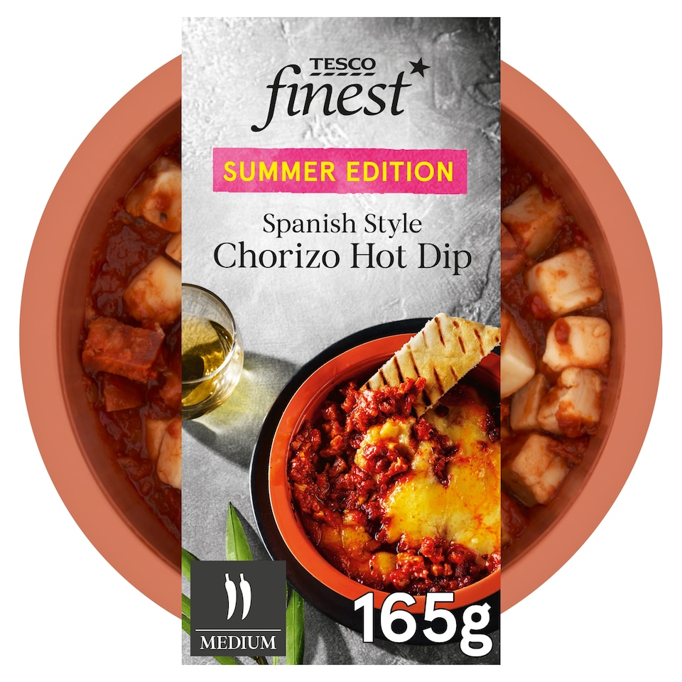 Tesco Finest Spanish Chorizo Hot Dip 165g