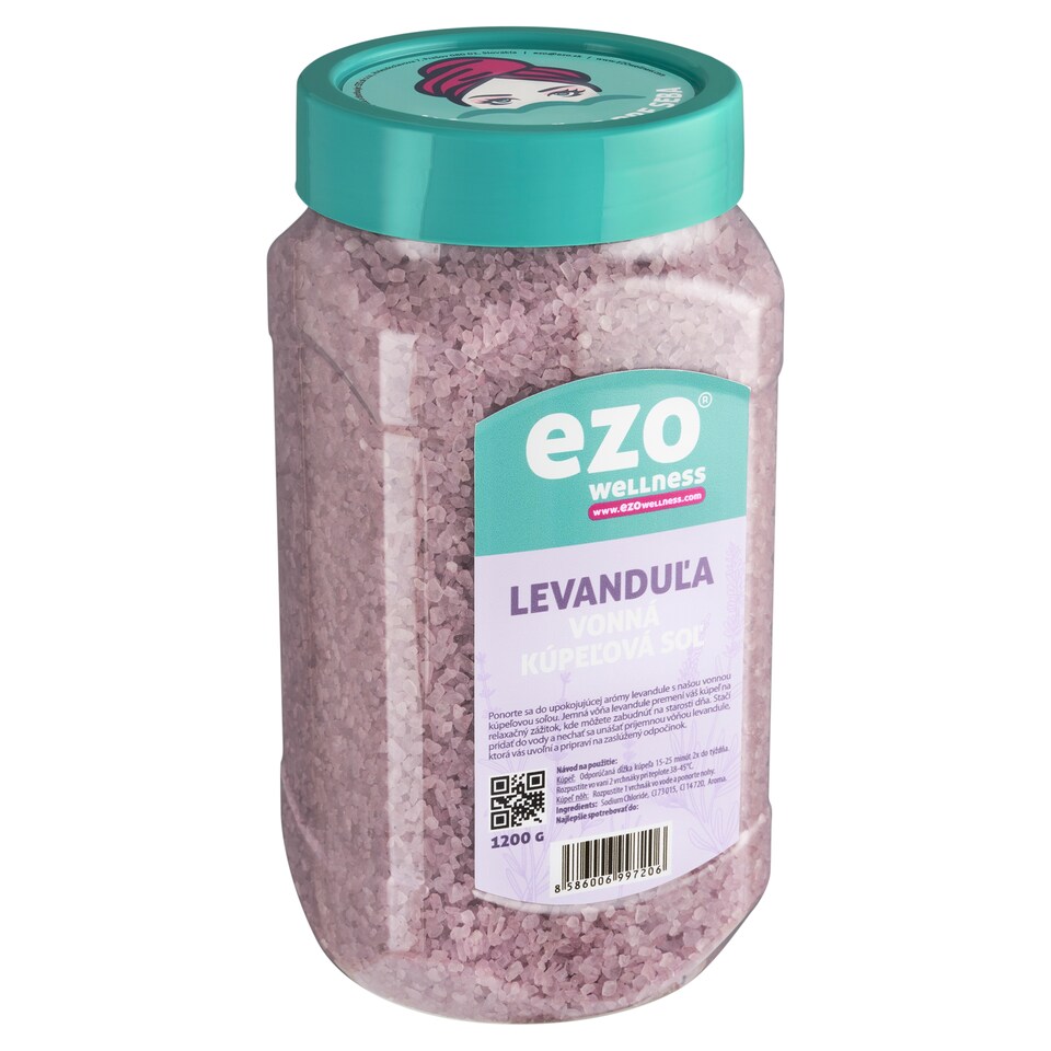 image 1 of Ezo Wellness Lavender Scented Bath Salt 1200 g
