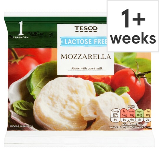 Tesco Lactose Free Mozzarella 210G Tesco Groceries