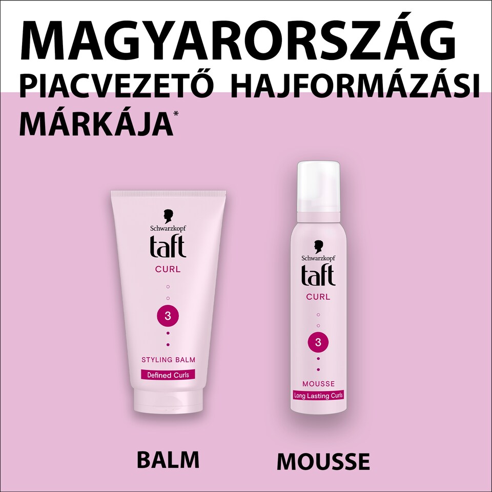 Taft Curl hajhab göndör haj formázásához 200 ml 1. kép