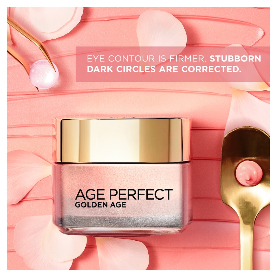image 1 of L'Oreal Paris Age Perfect Golden Age Rosy Glow Eye Cream for Dark Circles 15Ml