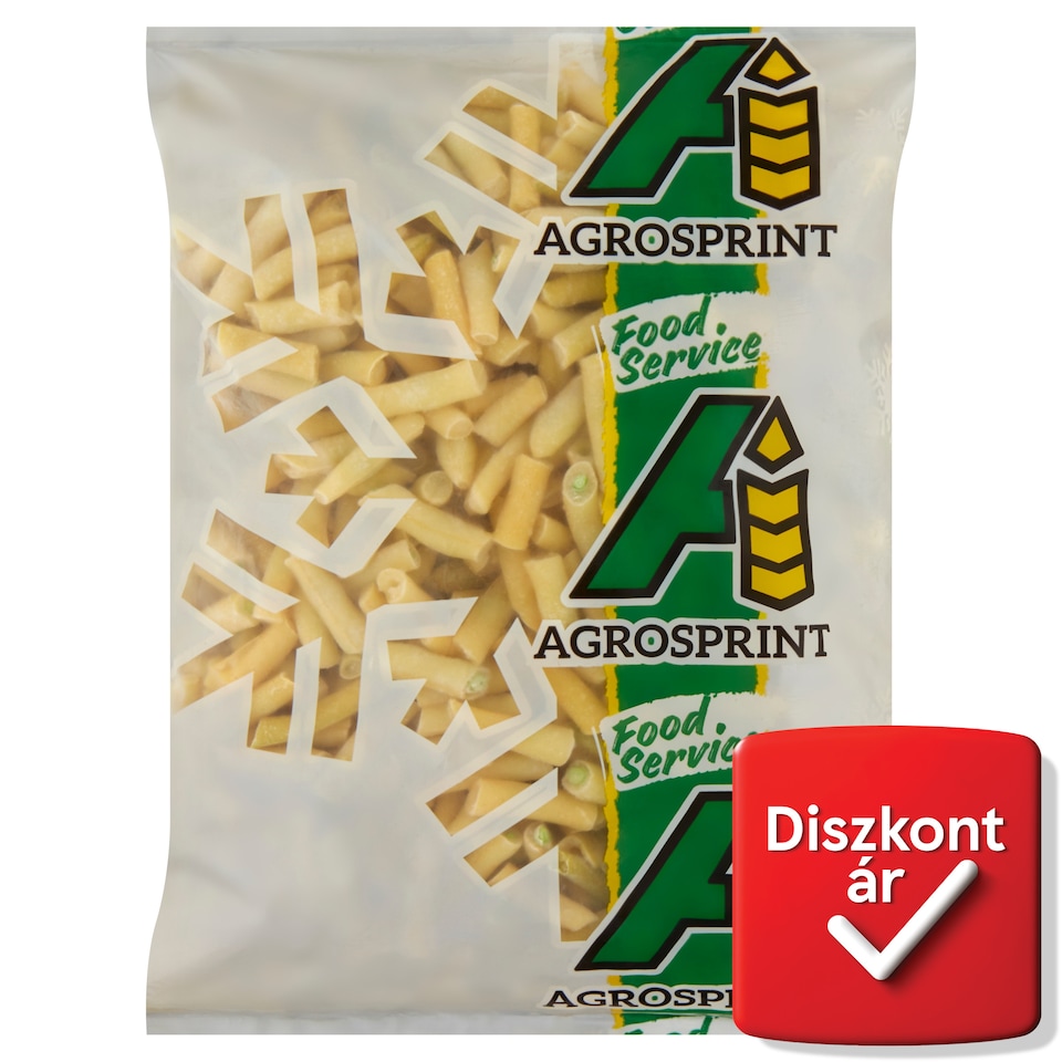 AgroSprint gyorsfagyasztott sárgahüvelyű vágott bab 1000 g