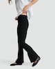 image 1 of The F&F Edit Pull On Flared Trousers in Black