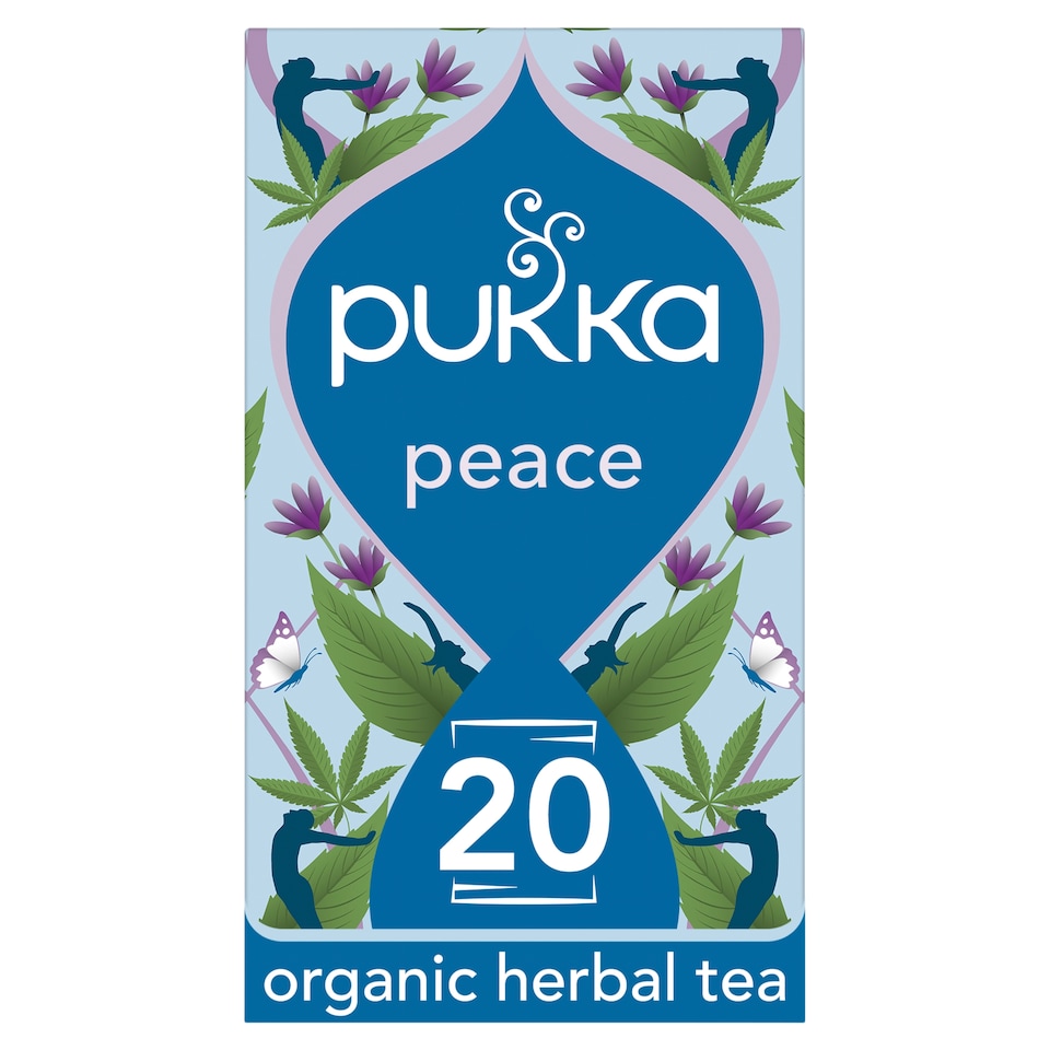 image 1 of Pukka Organic Peace Herbal Tea 20 Pack 30g
