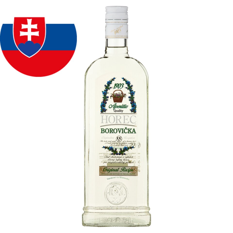 Excelsior Horec Borovička s horcom 0,7 l