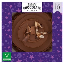 Tesco Small Chocolate Party Cake