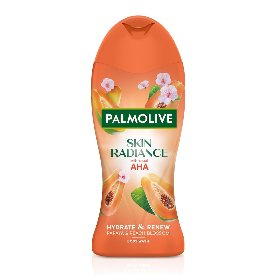 Obrázek 1 pro produkt Palmolive Skin Radiance Papaya & Peach Blossom Scent sprchový gel 250ml