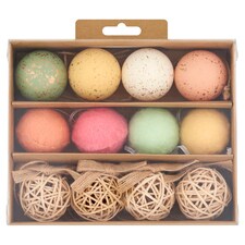 TESCO BOX OF HANGING DECORATIONS 