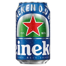 FREE SAMPLE - Heineken 0.0% Alcohol Free Lager Beer Can 330ml