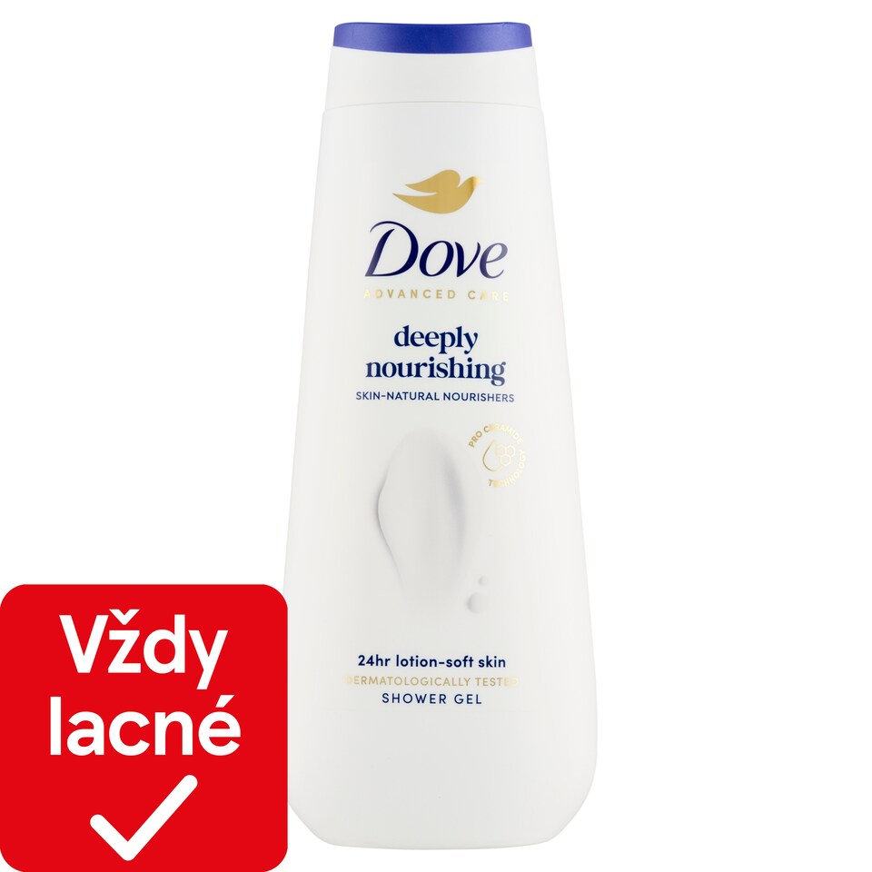 obrázok 1 z Dove Advanced Care Deeply Nourishing sprchovací gél 600 ml