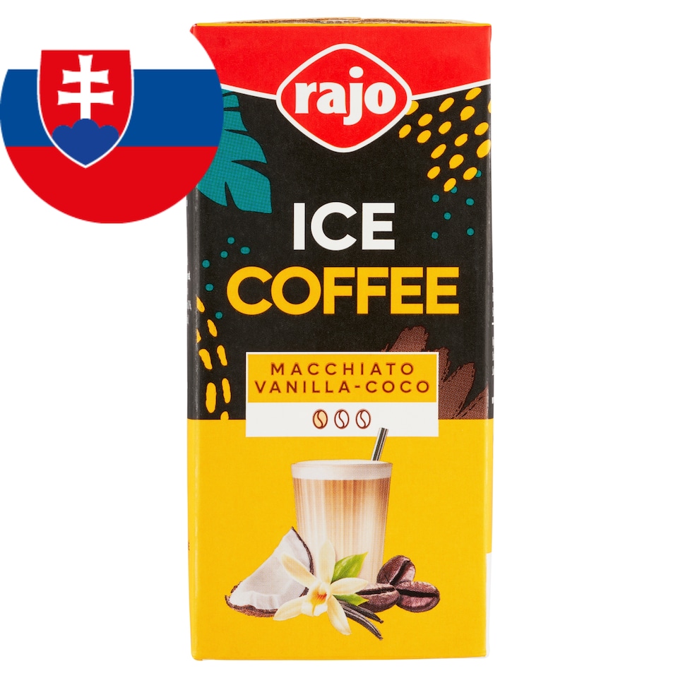 obrázok 1 z Rajo Ice Coffee Macchiato Vanilla - Coco 330 ml