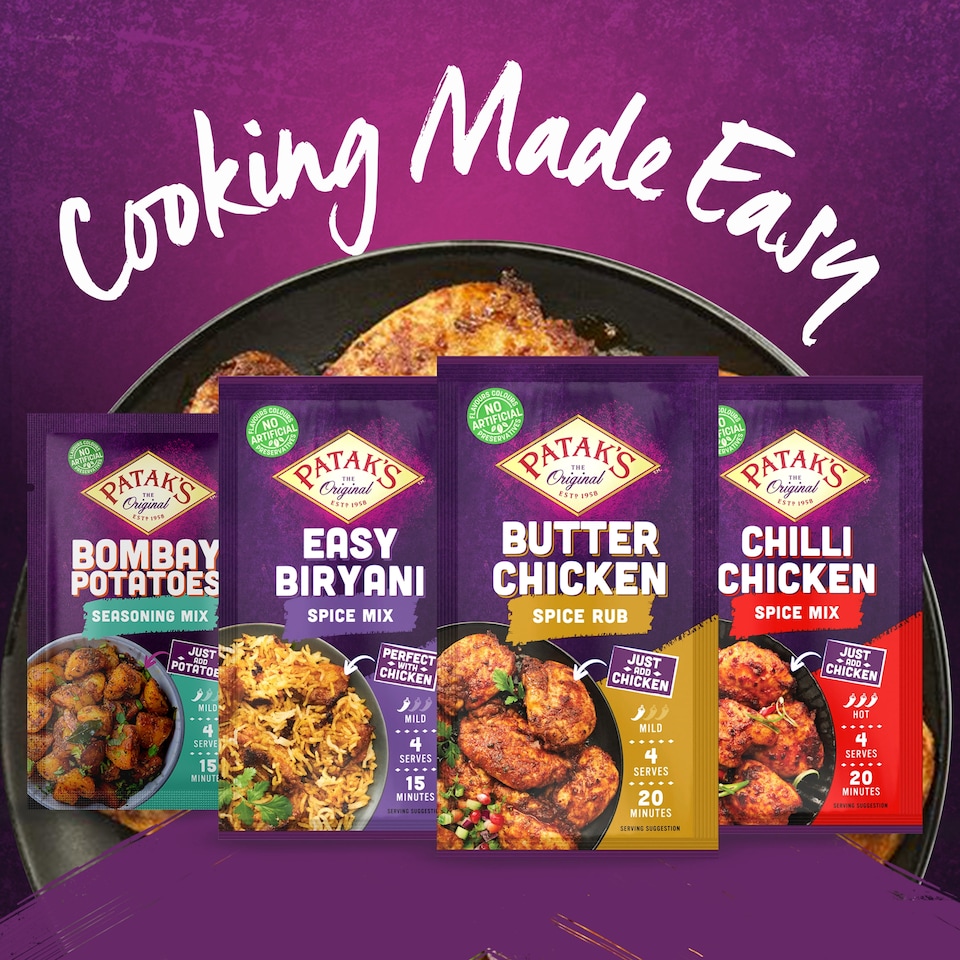 image 1 of Patak's Bombay Potatoes Spice Mix 25g